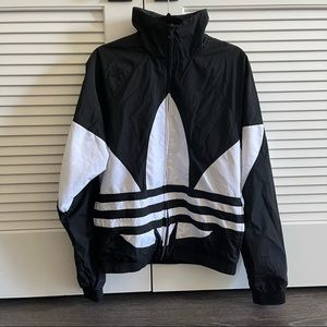 Adidas trefoil windbreaker